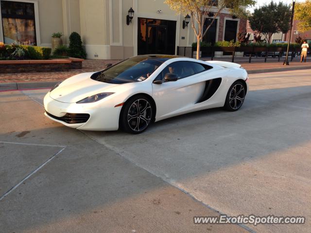 Mclaren MP4-12C spotted in Houston, Texas