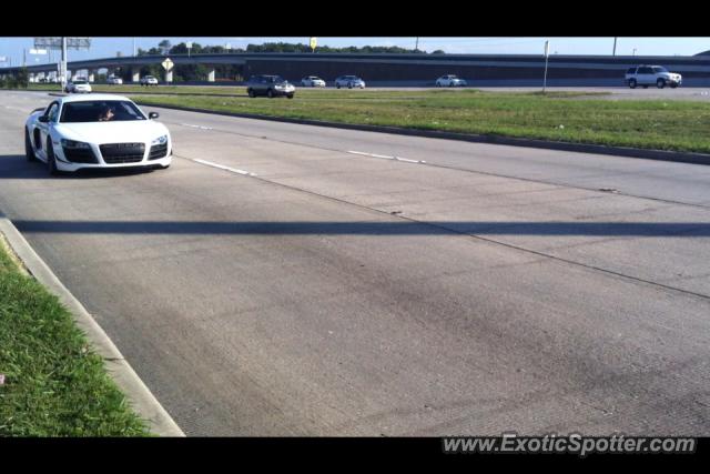 Audi R8 spotted in Houston, Texas