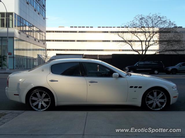 Maserati Quattroporte spotted in New York City, New York