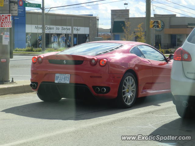 Ferrari F430 spotted in Toronto, Ontario, Canada