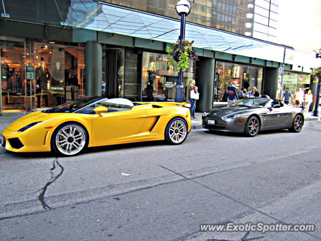 Lamborghini Gallardo spotted in Toronto, Canada