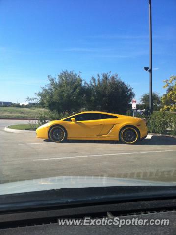 Lamborghini Gallardo spotted in Dallas, Texas