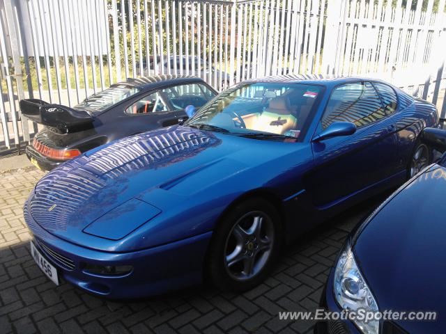 Ferrari 456 spotted in Douglas, United Kingdom