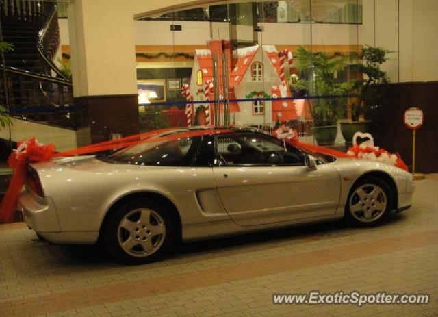 Acura NSX spotted in Miri, Sarawak, Malaysia