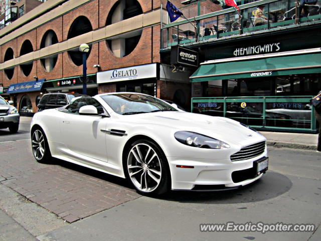 Aston Martin DBS spotted in Toronto, Canada