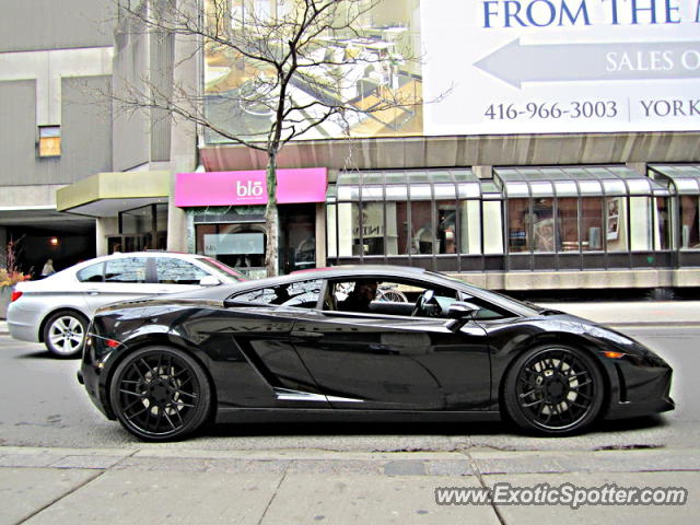 Lamborghini Gallardo spotted in Toronto, Canada