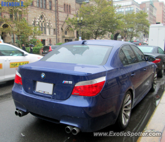 BMW M5 spotted in Boston, Massachusetts