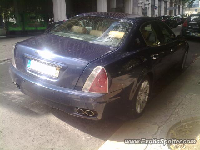 Maserati Quattroporte spotted in Lisboa, Portugal