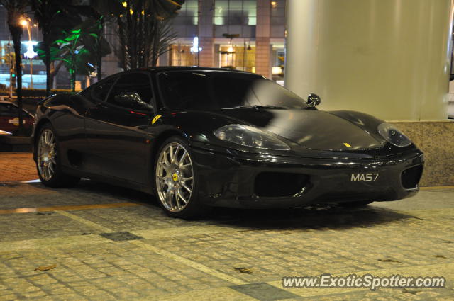 Ferrari 360 Modena spotted in Bukit Bintang KL, Malaysia