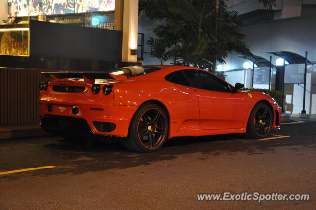 Ferrari F430 spotted in Hard Rock KL, Malaysia