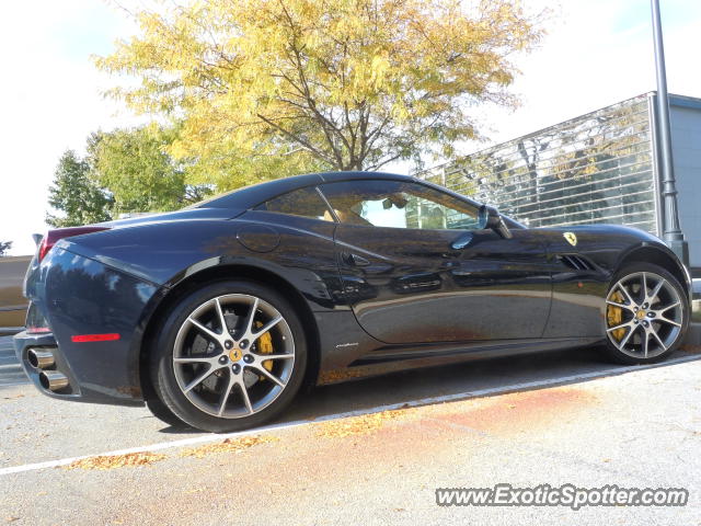 Ferrari California spotted in Hershey, Pennsylvania