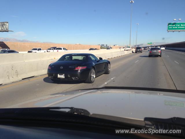 Mercedes SLS AMG spotted in Las Vegas, Nevada