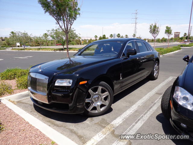 Rolls Royce Ghost spotted in Henderson, Nevada