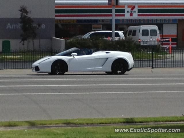 Lamborghini Gallardo spotted in Melbourne, Australia