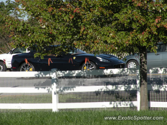 Ferrari California spotted in Hershey, Pennsylvania