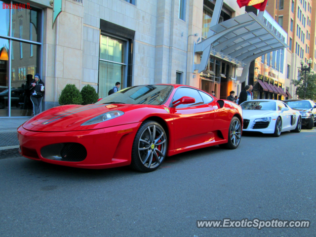 Ferrari F430 spotted in Boston, Massachusetts