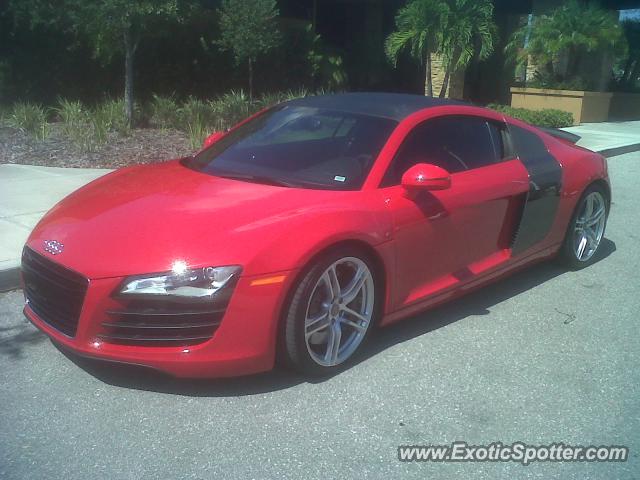 Audi R8 spotted in Tampa, Florida