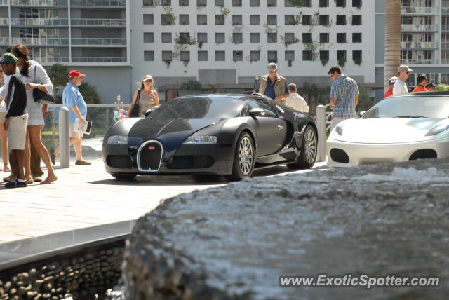 Bugatti Veyron spotted in Miami, Florida