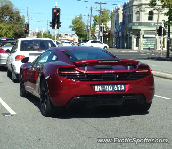 Mclaren MP4-12C spotted in Melbourne, Australia