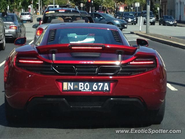 Mclaren MP4-12C spotted in Melbourne, Australia