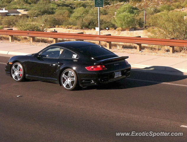 Porsche 911 Turbo spotted in Tucson, Arizona