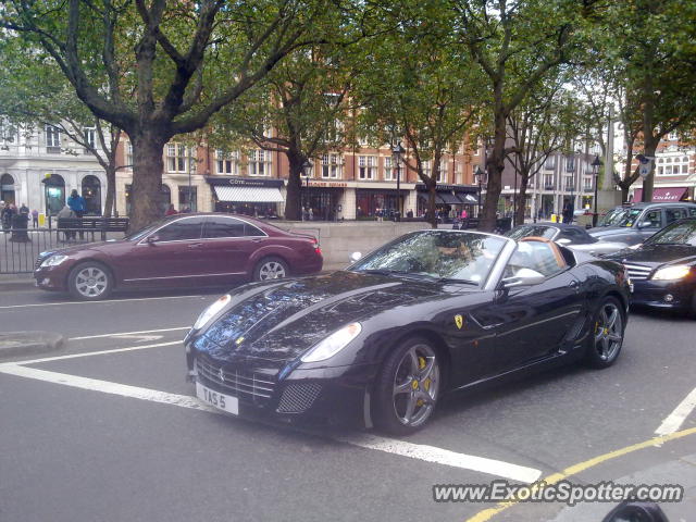 Ferrari 599GTO spotted in London, United Kingdom