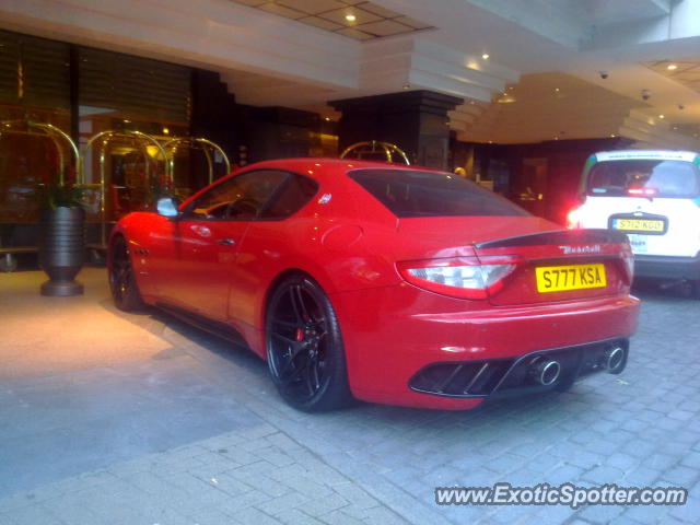 Maserati GranTurismo spotted in London, United Kingdom