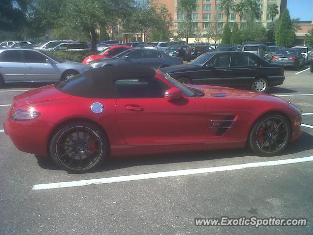 Mercedes SLS AMG spotted in Tampa, Florida