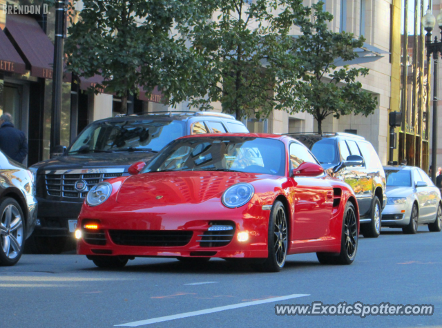 Porsche 911 Turbo spotted in Boston, Massachusetts