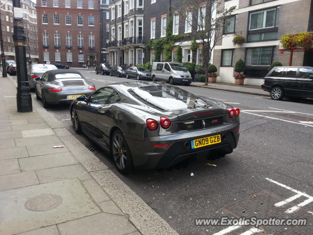 Ferrari F430 spotted in LONDON, United Kingdom