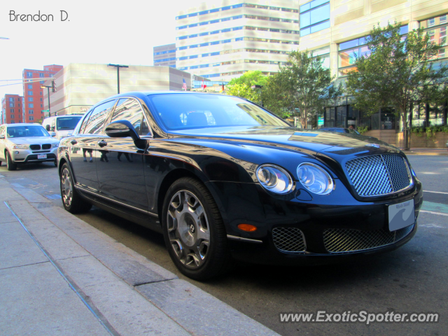 Bentley Continental spotted in Boston, Massachusetts