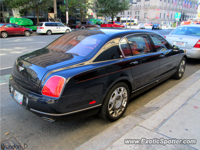 Bentley Continental spotted in Boston, Massachusetts