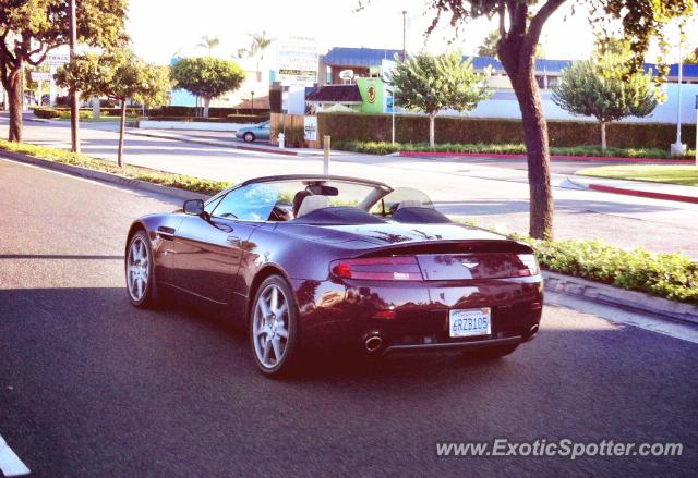 Aston Martin Vantage spotted in Newport Beach, California