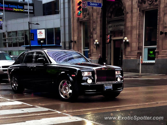 Rolls Royce Phantom spotted in Toronto, Canada