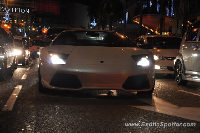 Lamborghini Murcielago spotted in Bukit Bintang KL, Malaysia