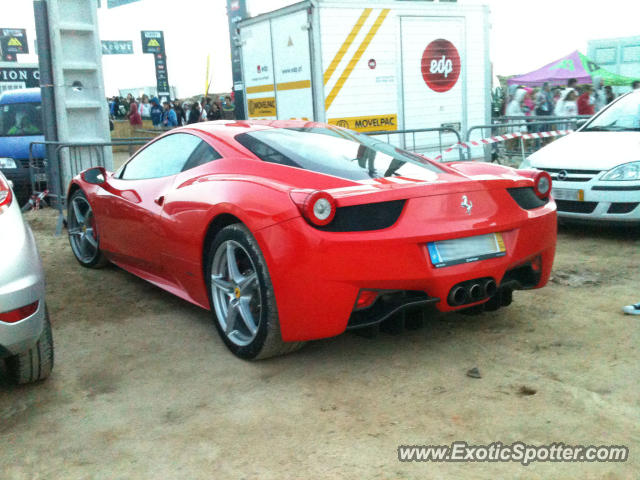 Ferrari 458 Italia spotted in Peniche, Portugal