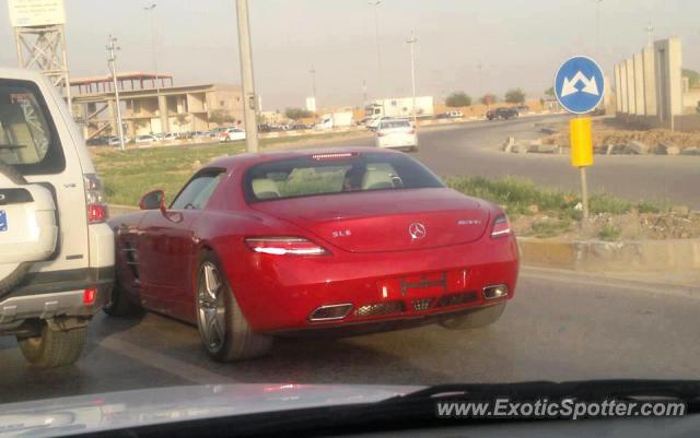 Mercedes SLS AMG spotted in Arbil, Iraq