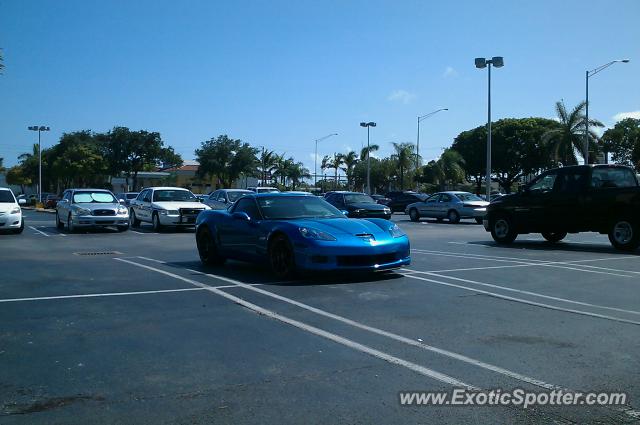 Chevrolet Corvette Z06 spotted in Lighthouse Point, Florida