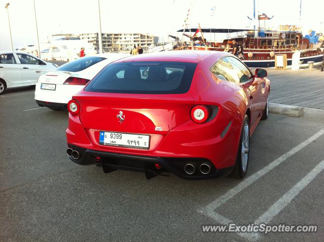 Ferrari FF spotted in Beirut, Lebanon