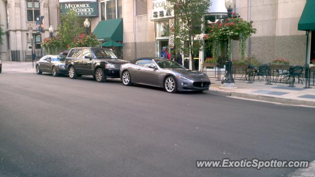 Maserati GranCabrio spotted in Chicago, Illinois