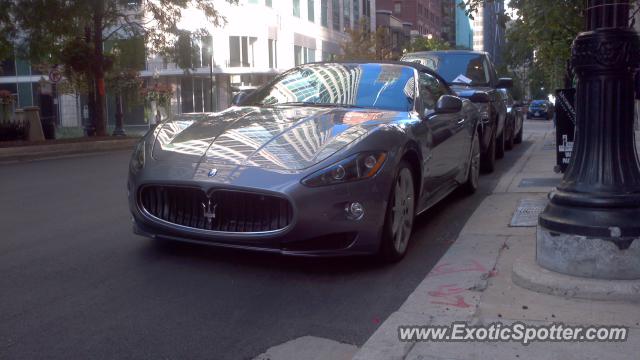 Maserati GranCabrio spotted in Chicago, Illinois