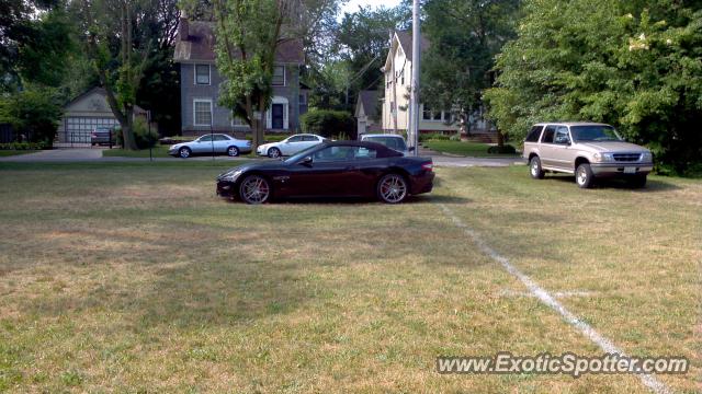 Maserati GranCabrio spotted in Evanston, Illinois