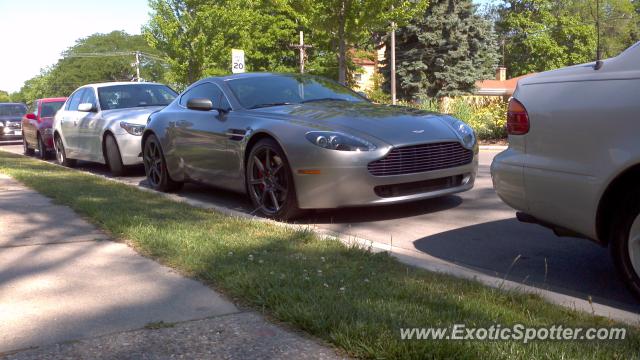 Aston Martin Vantage spotted in Skokie, Illinois