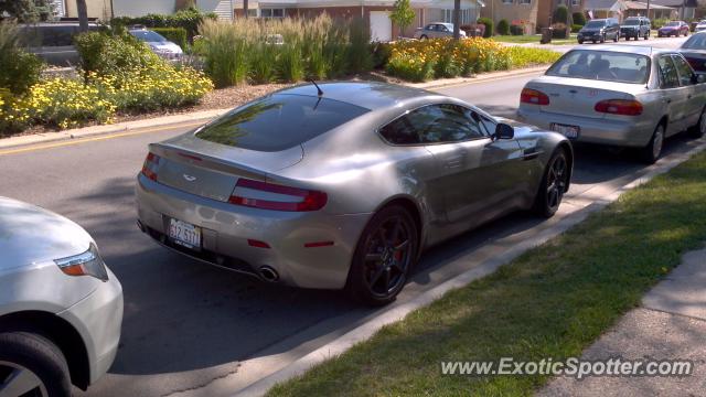 Aston Martin Vantage spotted in Skokie, Illinois