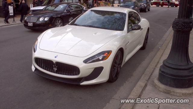 Maserati GranTurismo spotted in Chicago, Illinois