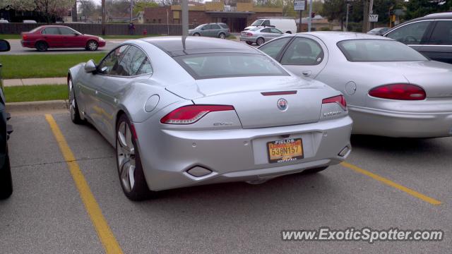 Fisker Karma spotted in Skokie, Illinois