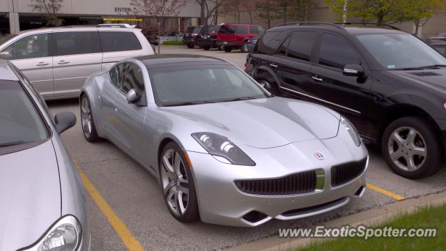 Fisker Karma spotted in Skokie, Illinois