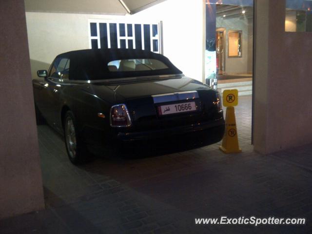 Rolls-Royce Phantom spotted in Doha, Qatar