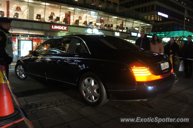 Mercedes Maybach spotted in Stockholm, Sweden