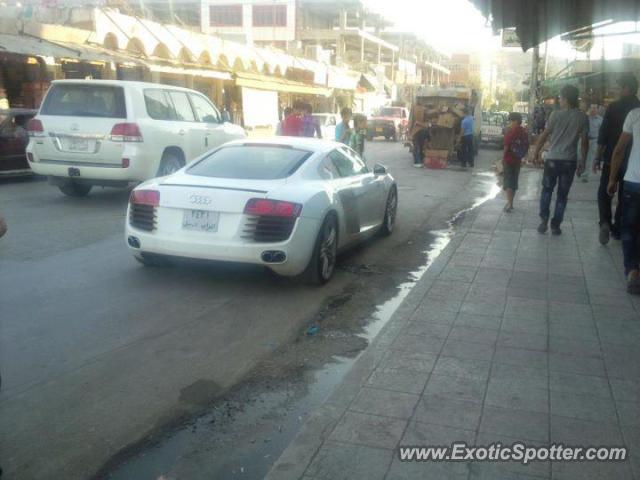 Audi R8 spotted in Arbil, Iraq